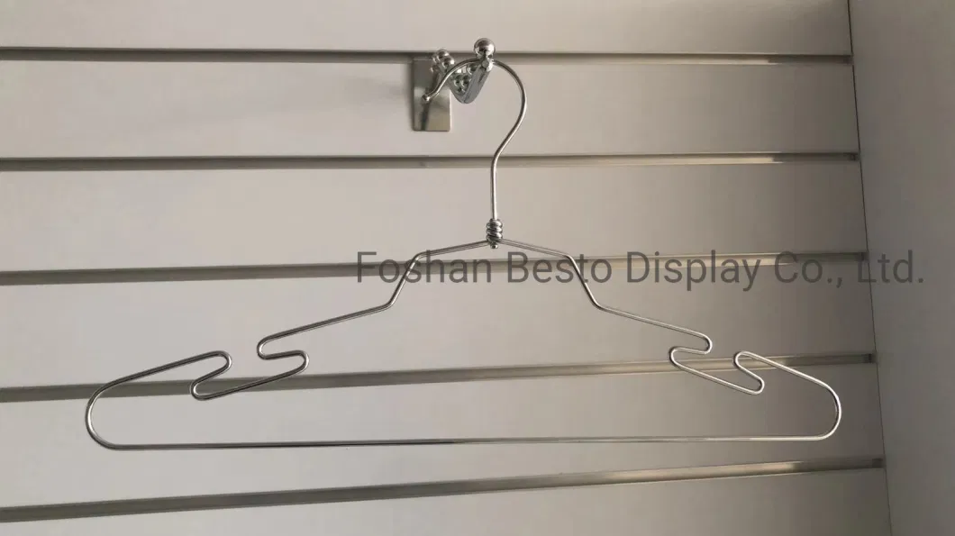 Customized Metal Clothes Hanger Made of Metal or Stainless for Retail Display Clothing Stores, Designers, Shops, Department Stores and Hotels.