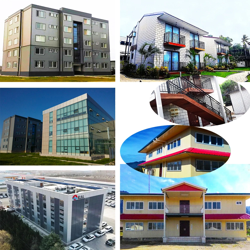 Prefab Metal Frame Steel Structure Construction Building Prefabricated Hotel